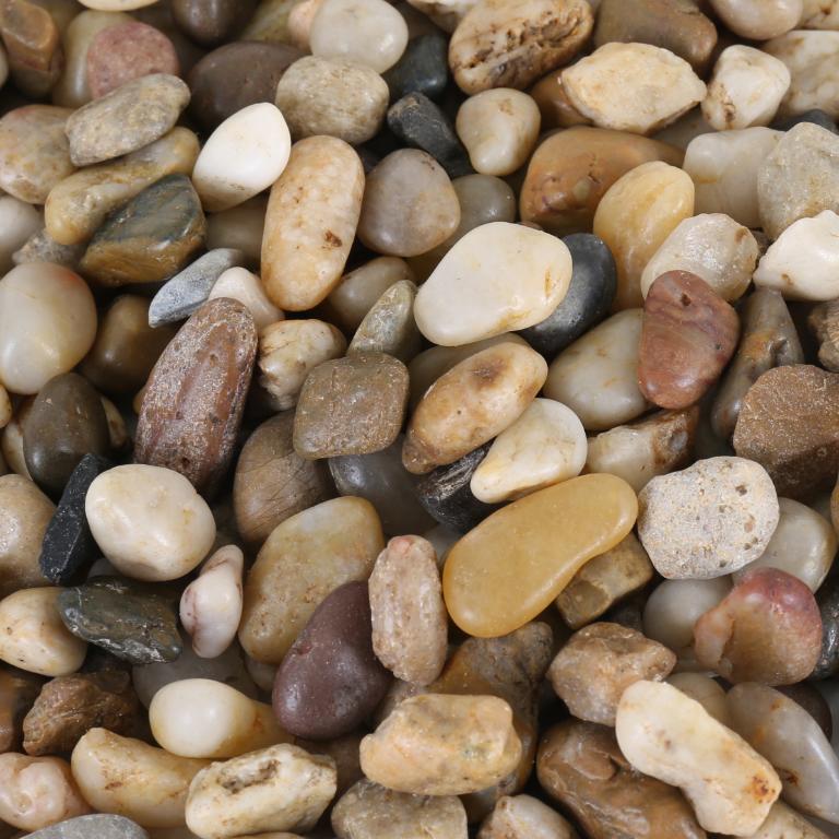 Dekorationssten, mix 1 kg (små sten)